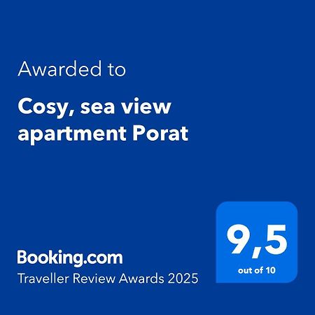 Cosy, Sea View Apartment Porat Porat  Εξωτερικό φωτογραφία